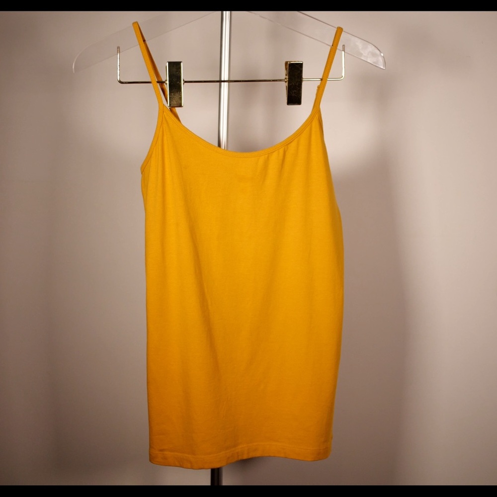 Forever 21 Yellow gold cami